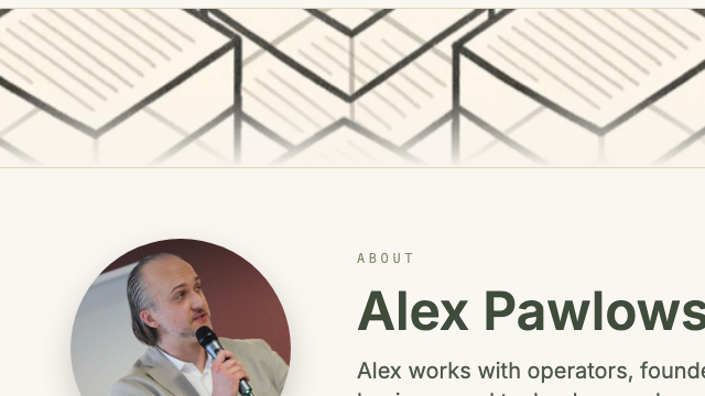 About page