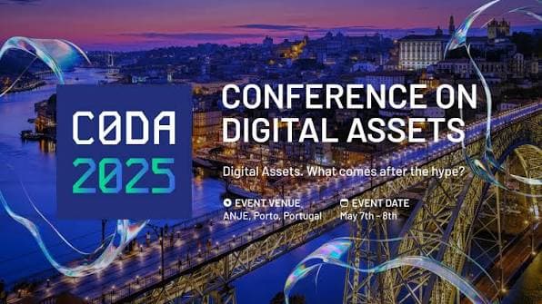 CODA 2025 — Conference on Digital Assets, ANJE, Porto, Portugal.
